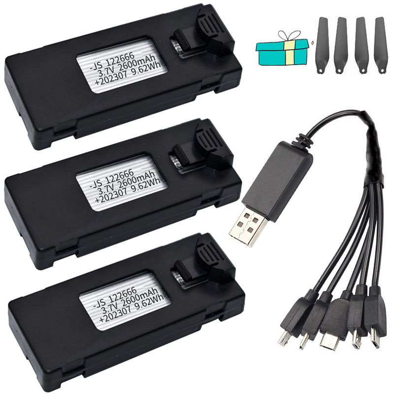 3.7V 2600Mah Drone Battery RC  - огляд і ціна Eachine Drone E58