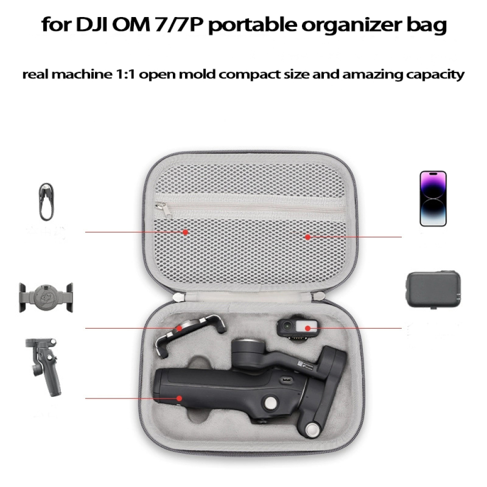 for Osmo Mobile 7P Case,Portab - огляд і ціна Drone Gimbal Case
