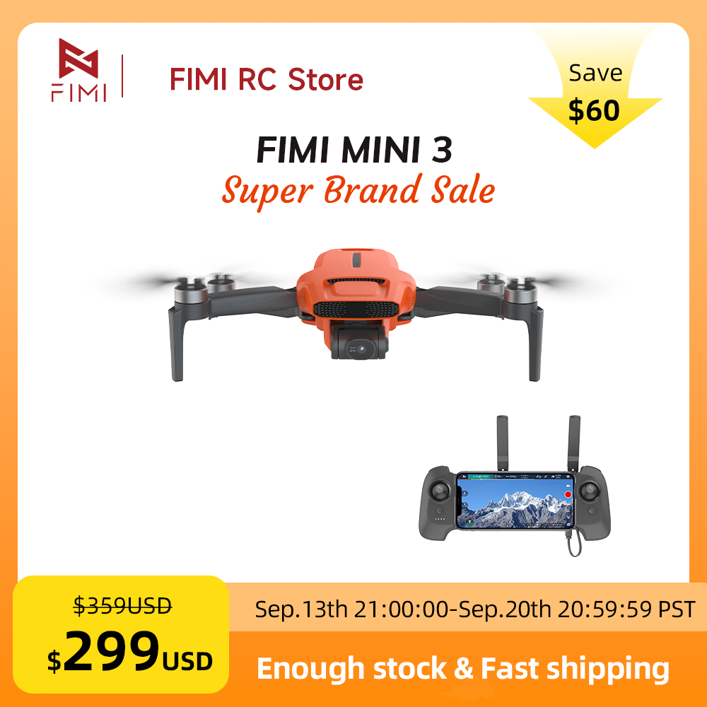 FIMI MINI 3 Camere Drone 4K 60 - огляд і ціна Drone Gimbal Case