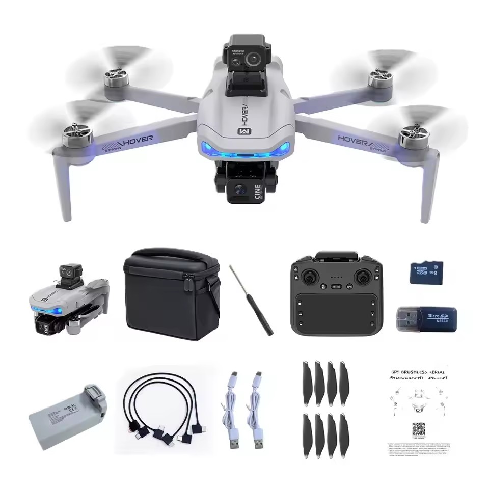 2KM Three-Axis Gimbal Drone 8K - огляд і ціна Drone Gimbal 3 Axis